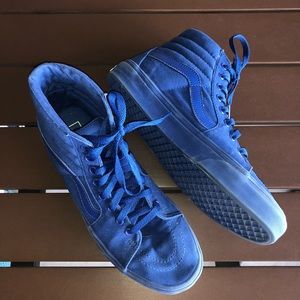 Royal Blue High Top Vans